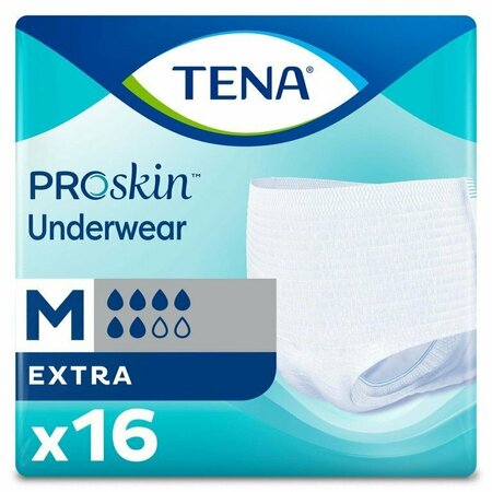 TENA PROSKIN EXTRA PROTECTIVE Tena Ultimate-Extra Absorbent Underwear, Medium, 64PK 72232